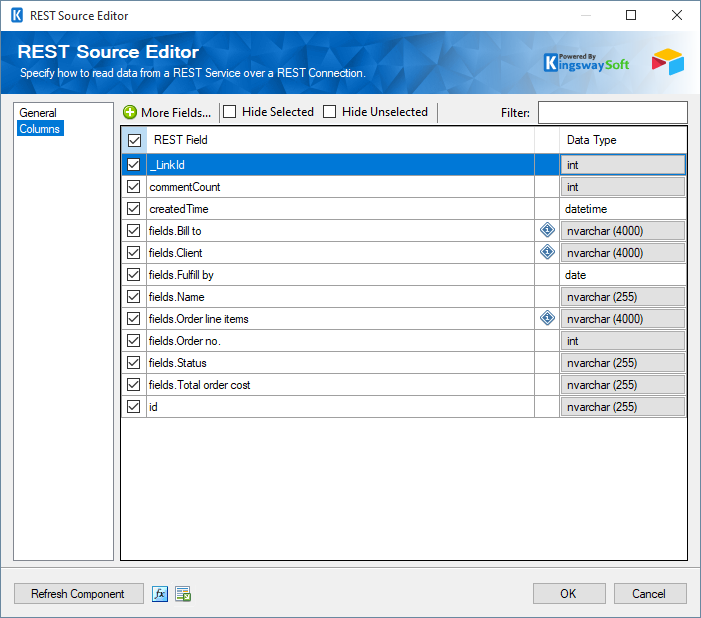 Rest Airtable Source component - Columns.png